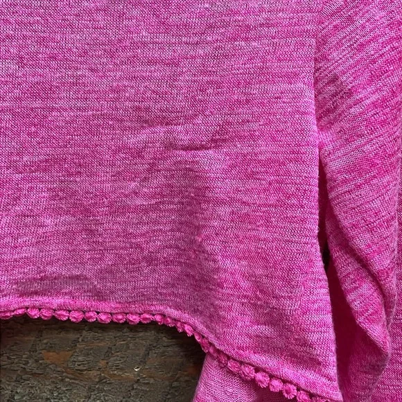 Freestyle Revolution Girls' Open Cardigan Tie Front Heathered Pink Size 10 NWT - Picture 13 of 14